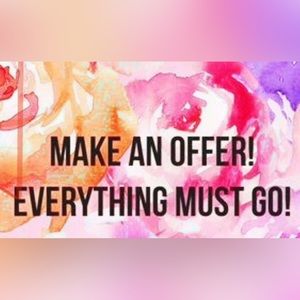 Make an offer within reason!